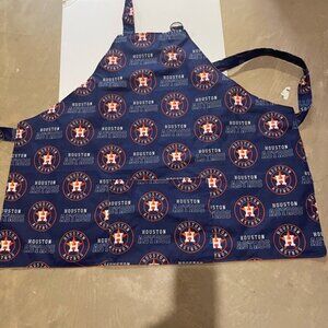 Houston Astros Blue BBQ Apron